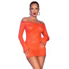 Chilirose - Cr 4859 Robe Mini Orange S